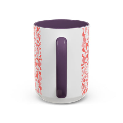 Cute Hearts Mug – Mother's Day Gift for Mom, Tea & Coffee Cup