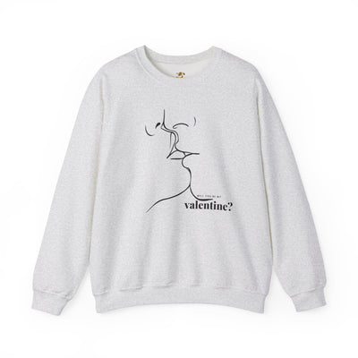 Valentines Couples KISSING Unisex Sweatshirt, Heart Fixed Enamorados, Sexy Romantic Gift, Will you be my VALENTINES, Valentines Day - NOTALIFY