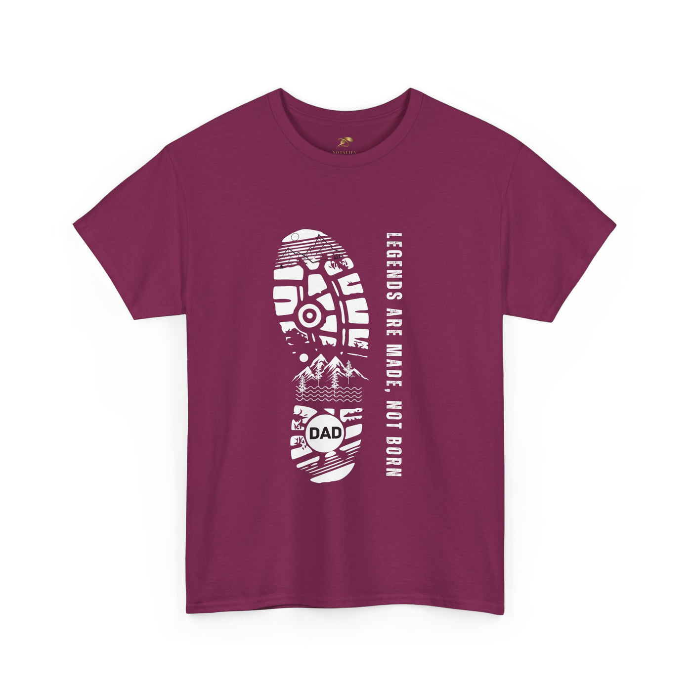 Legends Are Made Not Born Dad Shirt | Fathers Day Gift | Inspirational Daddy T-Shirt | Legendary Dad Tee | Gift for Father Husband Grandpa