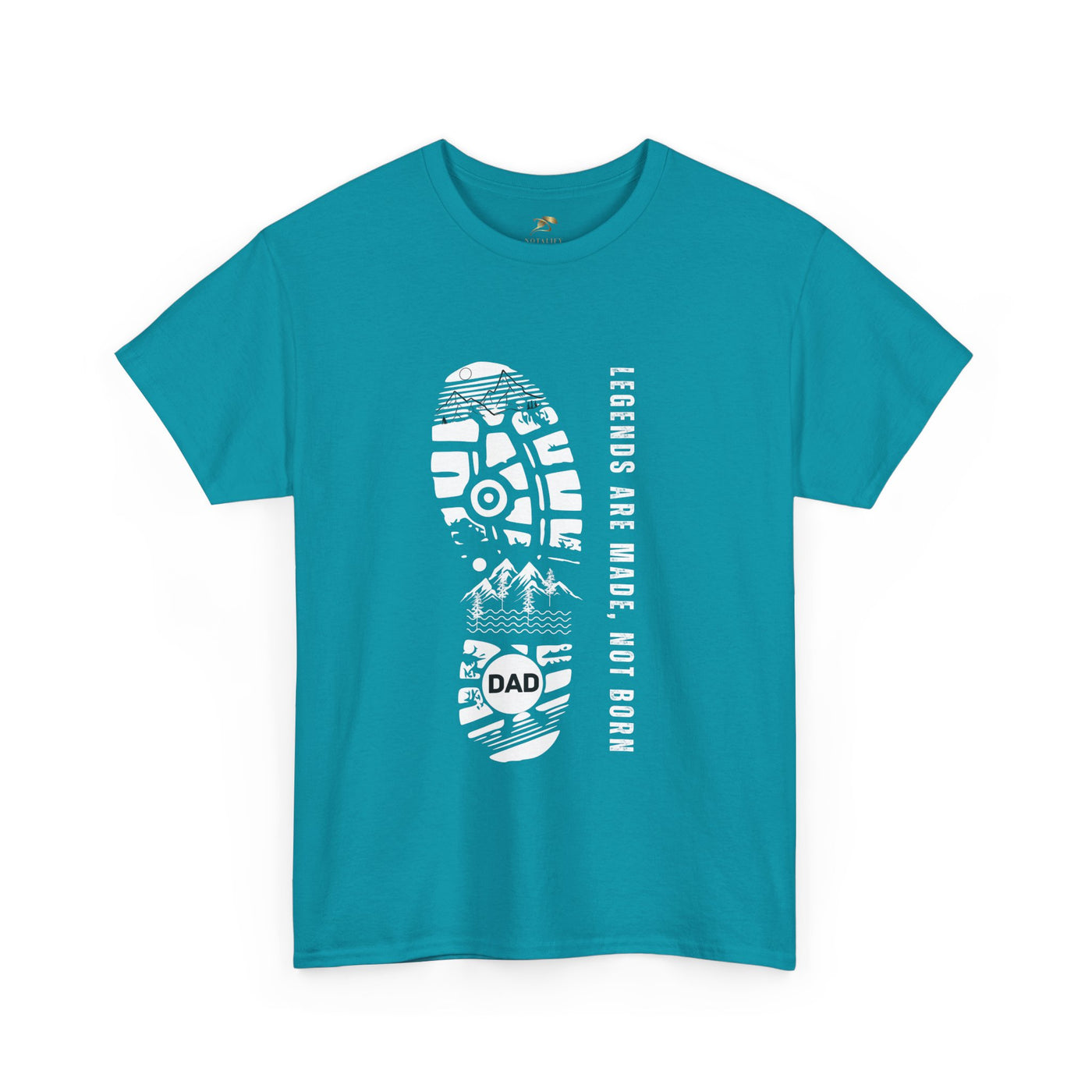 Legends Are Made Not Born Dad Shirt | Fathers Day Gift | Inspirational Daddy T-Shirt | Legendary Dad Tee | Gift for Father Husband Grandpa
