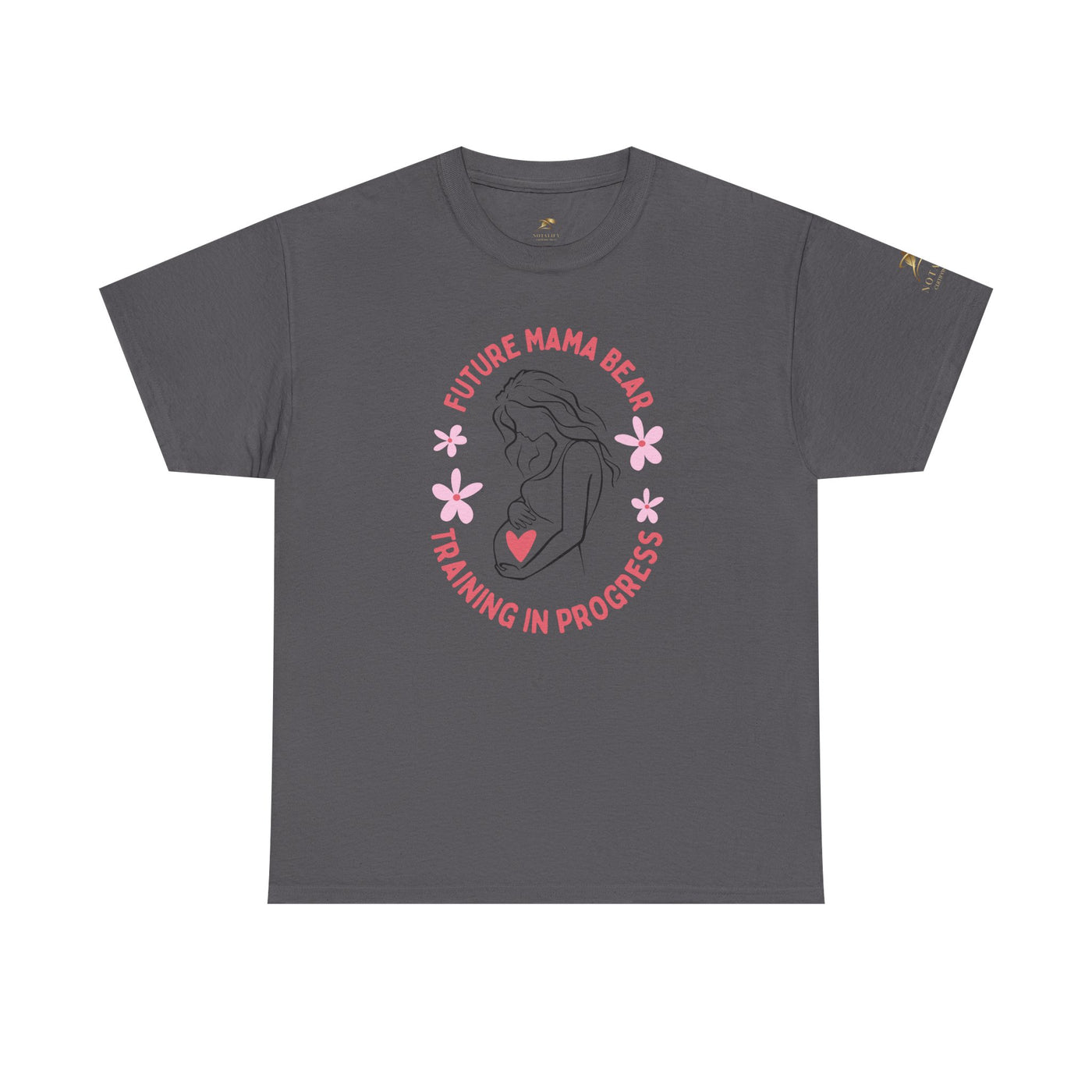 Maternity T-Shirt, Future Mama Bear, Training in Progress, Pregnancy A