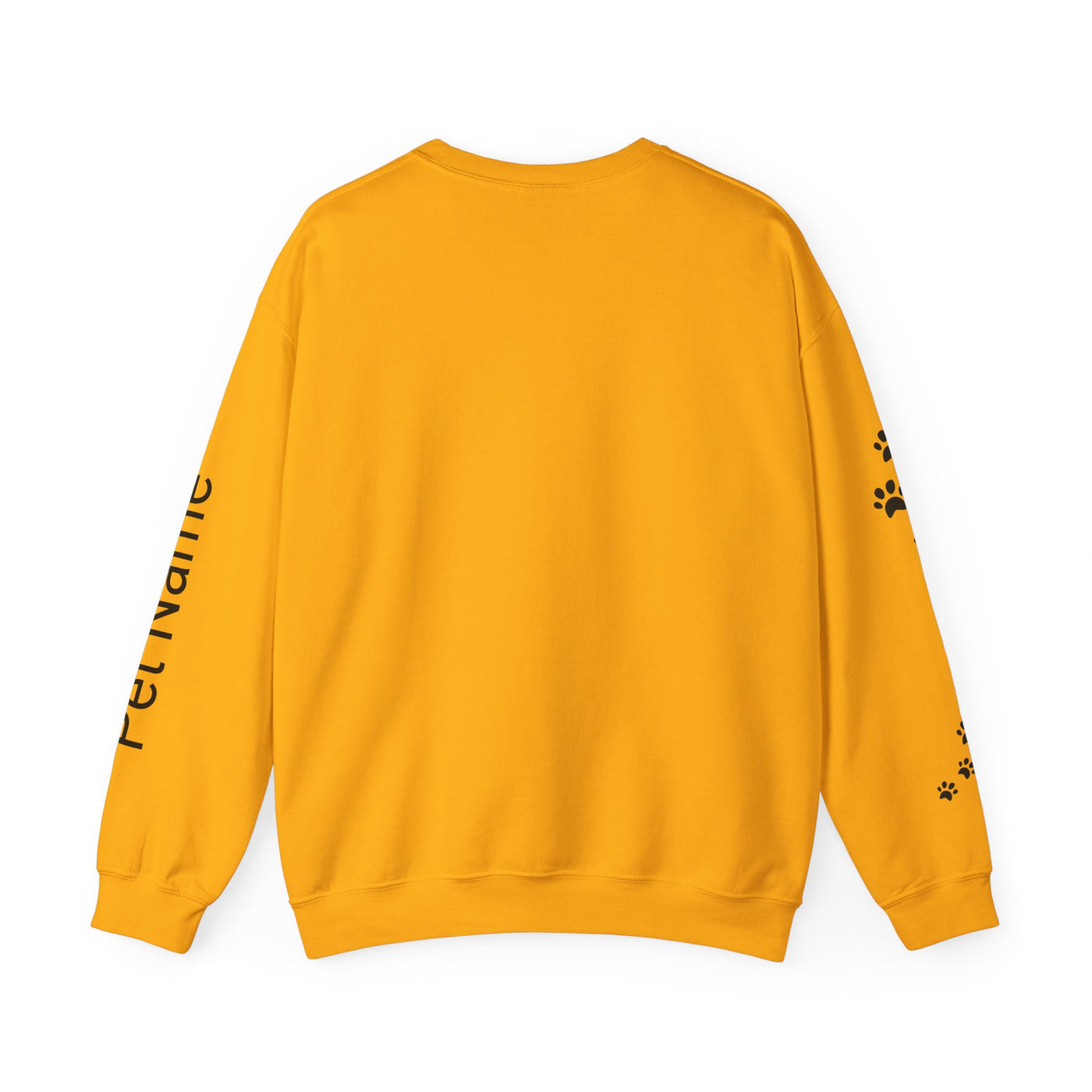 Damatian Dog Lover Sweatshirt, Pet's Name Personalized Gift Idea, Frenchie Dog Owner Apparel, Custom Dog Paw Print Jumper, Comfy Crewneck
