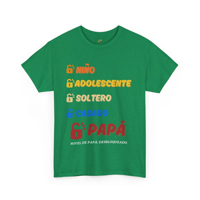 Spanish Dad Level Unlocked Tee for Men