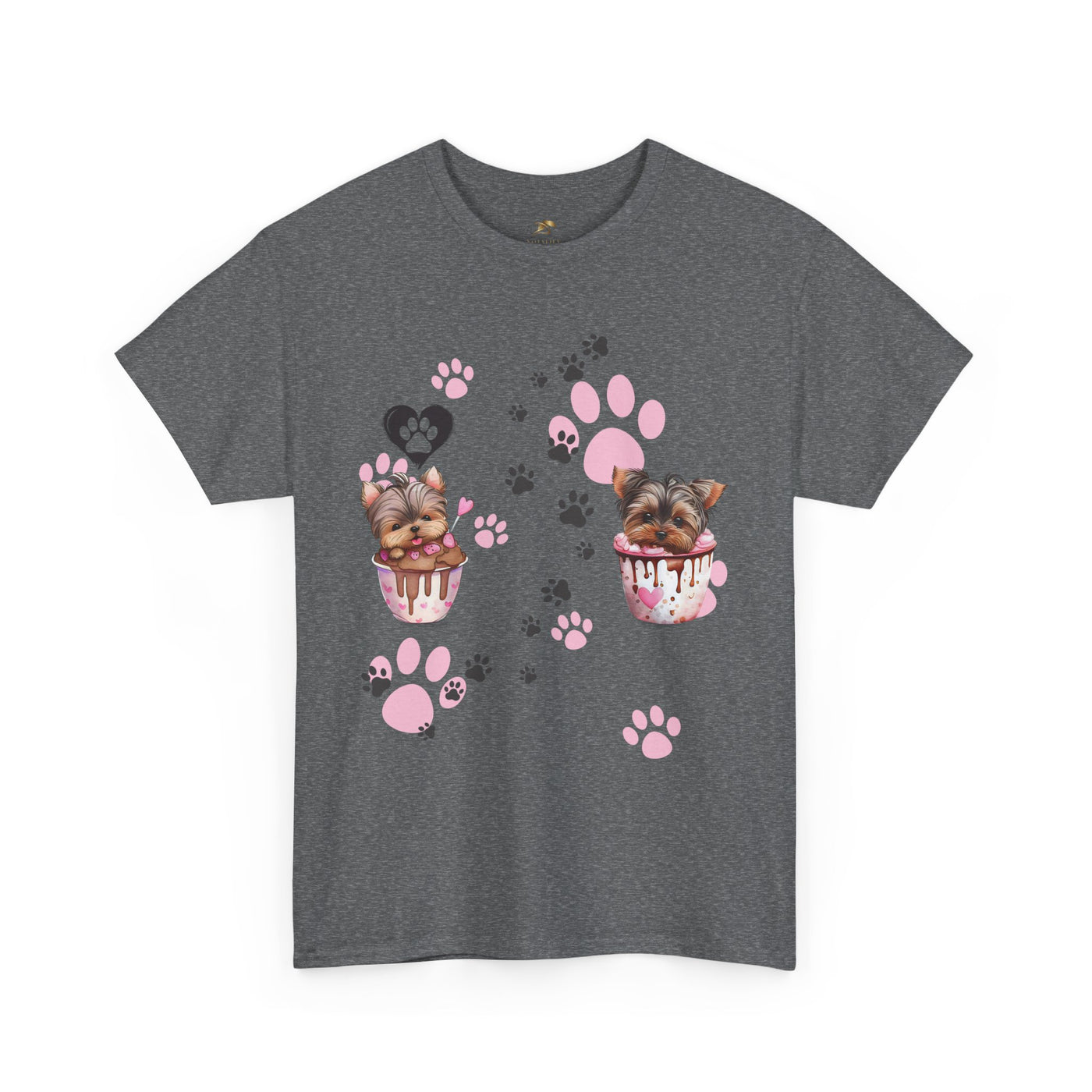 Pet Lover Unisex Heavy Cotton Tee, Love My Pet Shirt, Dog Cat Owner Gift, Animal Lover Apparel, Customized Pet Tee - NOTALIFY