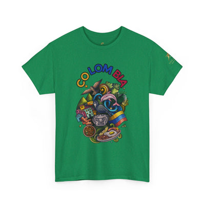 Colorful Unisex Heavy Cotton Tee with Joyful Message, Fun T-Shirt, Casual Wear, Gift for Friends, Summer Vibes, Festival Apparel - NOTALIFY