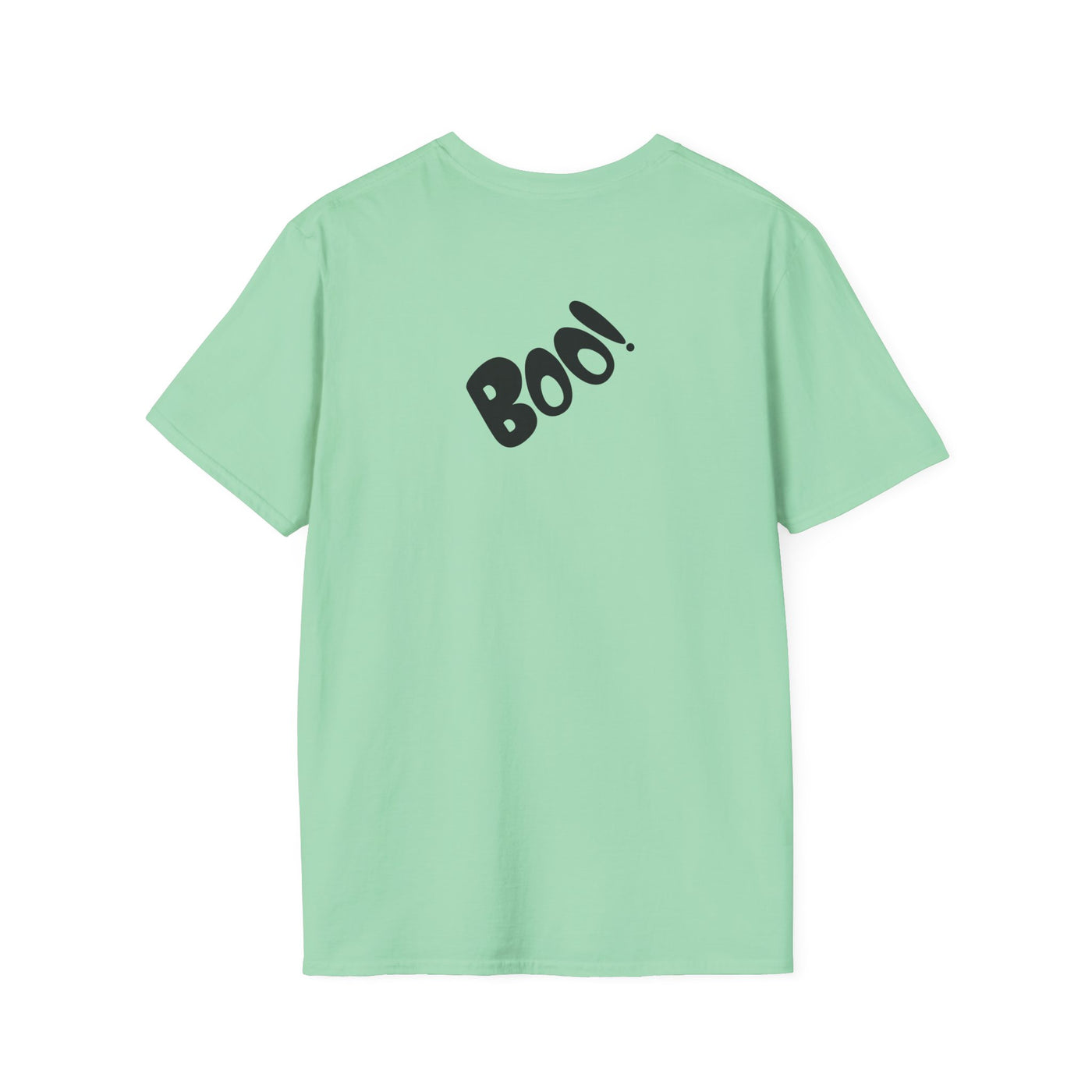 NOTALIFY Just Here for the Boo Dog Halloween TEE | Cute Puppy Costume | Soft Cotton | Fun Fall Outfit for Kids & Adults
