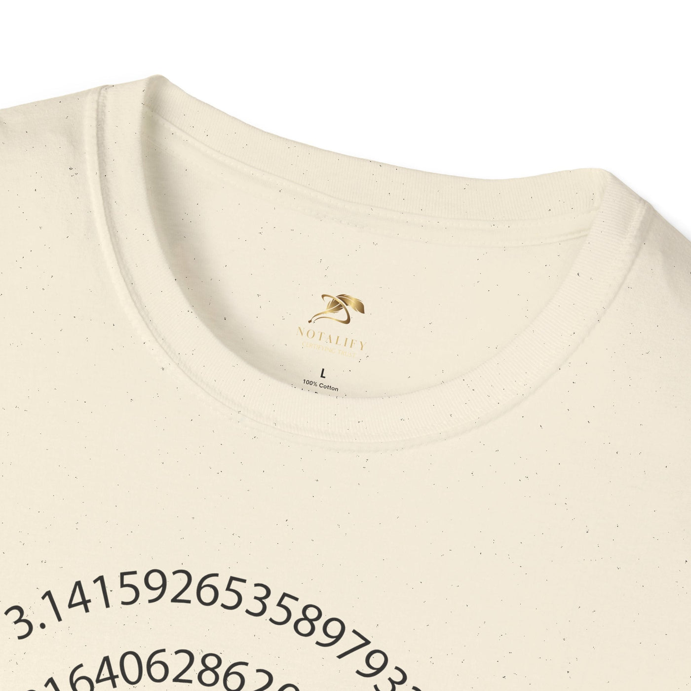 Pi Day Unisex Softstyle T-Shirt, Math Geek Gift, Irrationally Awesome 