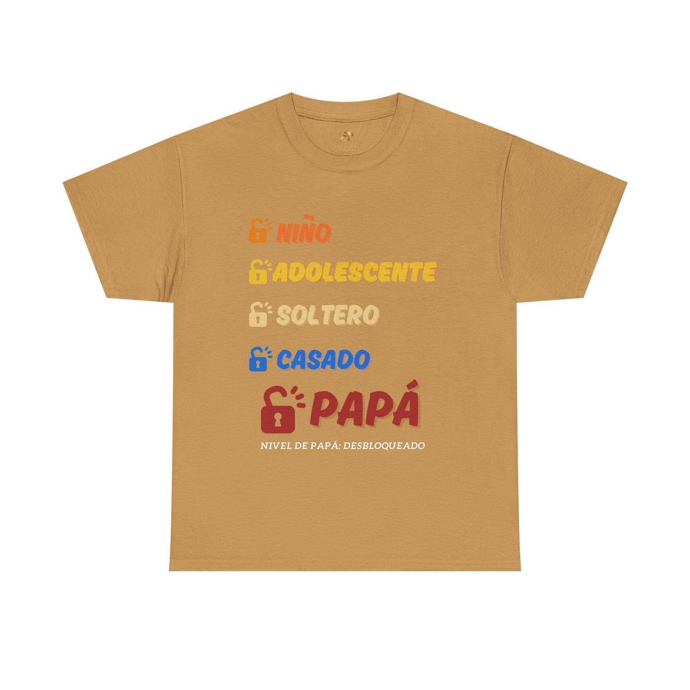 Spanish Dad Level Unlocked Tee for Men