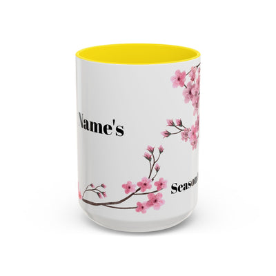 Coffee Mug, Season to Shine Design - Festive Holiday Gift, Spring Mug,
