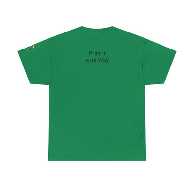 Colorful Unisex Heavy Cotton Tee with Joyful Message, Fun T-Shirt, Casual Wear, Gift for Friends, Summer Vibes, Festival Apparel - NOTALIFY