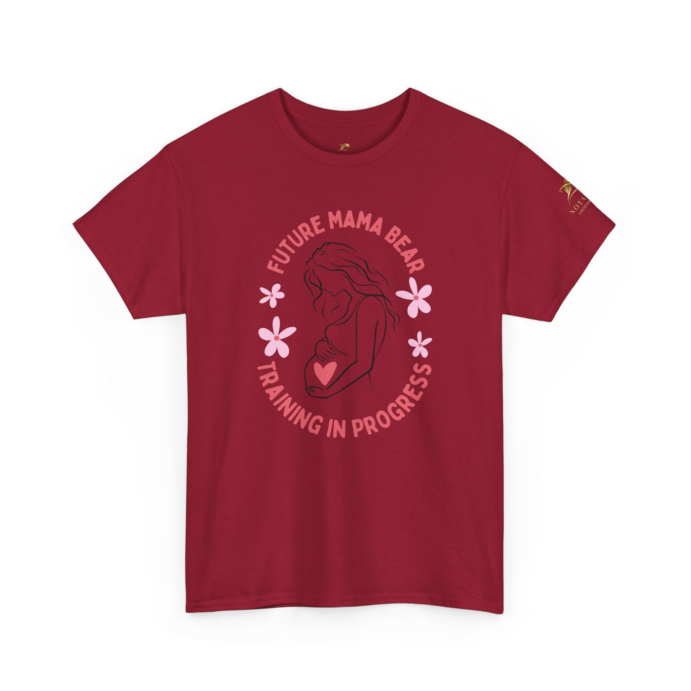 Maternity T-Shirt, Future Mama Bear, Training in Progress, Pregnancy A