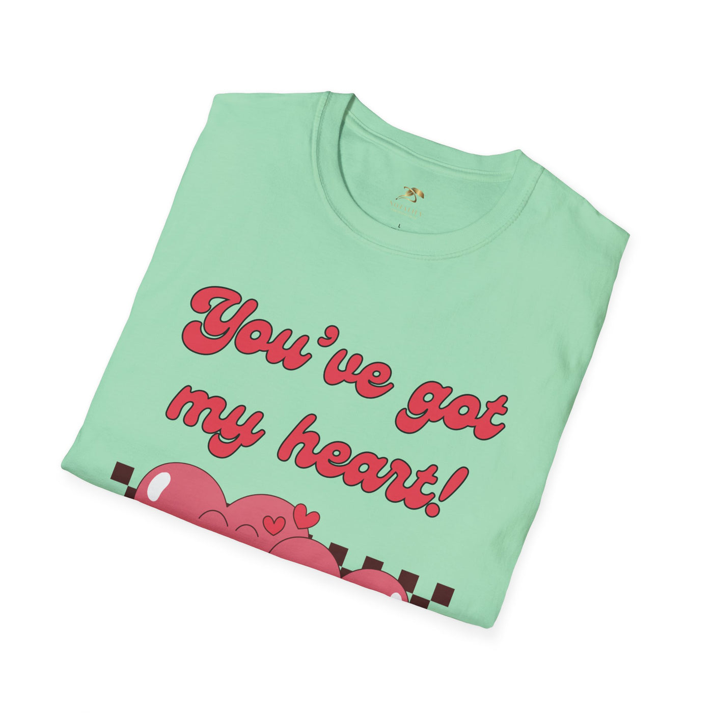 Heart Graphic Tee, Valentine's Day T-Shirt, Love Quote Shirt, Unisex Softstyle Top, Heart Design Tee, Valentine's Day Gift - NOTALIFY