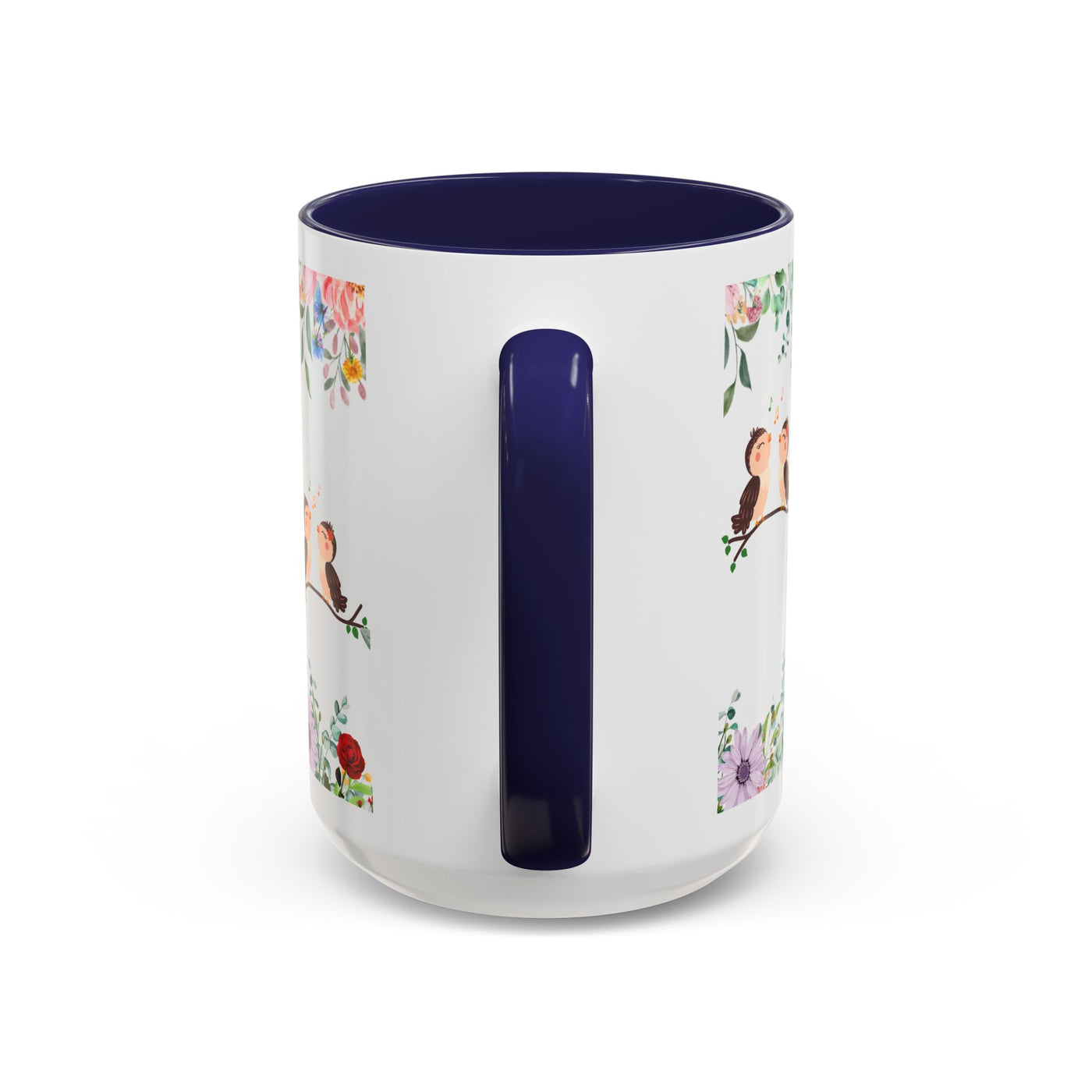 Mug, Inspirational Ceramic Cup w/ Flower Design, Bloom where you are planted, Gift for her/him, Quote Tea Mug, Home Office Decor, - NOTALIFY