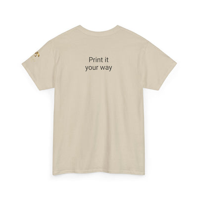 Colorful Unisex Heavy Cotton Tee with Joyful Message, Fun T-Shirt, Casual Wear, Gift for Friends, Summer Vibes, Festival Apparel - NOTALIFY
