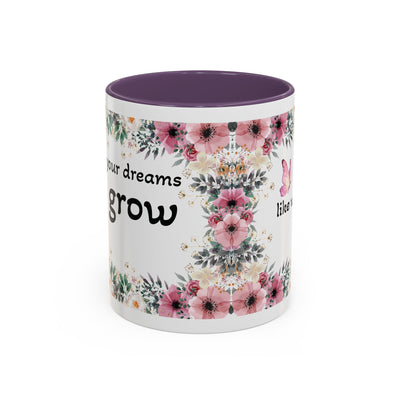 Mug, Inspirational Quote, Gift for Garden LOVERS, Wildflower Lover, Gardening Mug, Motivational Coffee Cup - NOTALIFY