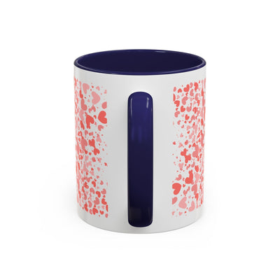 Cute Hearts Mug – Mother's Day Gift for Mom, Tea & Coffee Cup