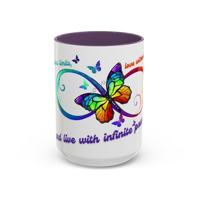 Show your drive with our "Live with Infinite Passion" tee and mug—idea