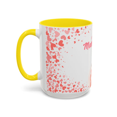 Cute Hearts Mug – Mother's Day Gift for Mom, Tea & Coffee Cup