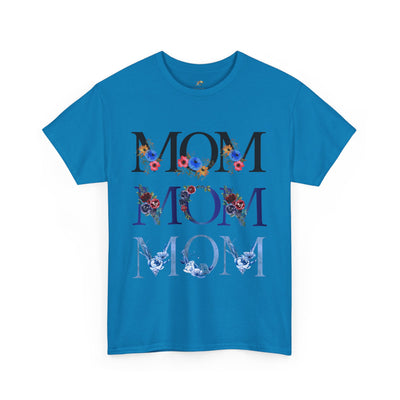 Cute Mom Tee, Personalized Mother Shirt, Family Gift, Mom Life Top, Mother's Day Present, Mommy Birthday Shirt - NOTALIFY