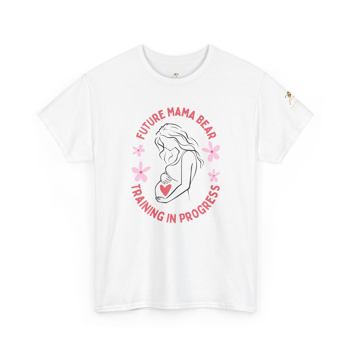 Maternity T-Shirt, Future Mama Bear, Training in Progress, Pregnancy A