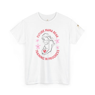 Maternity T-Shirt, Future Mama Bear, Training in Progress, Pregnancy A