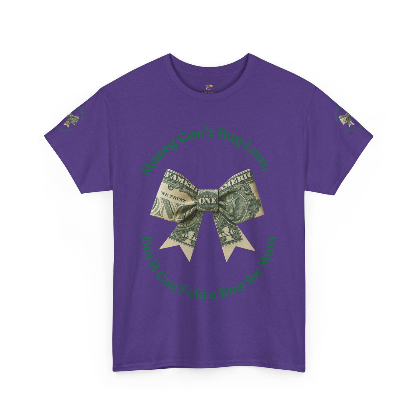 Mother's Day Money Bow Unisex Tee, Love for Mom, Gift for Her, Mother's Day Shirt, Funny Mom Tee, Mom makes Money, Mom but it all for me - NOTALIFY
