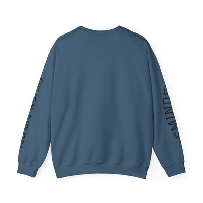 You are Enough Hearts Love Sweatshirt - Unisex Heavy Blend Crewneck, Gift for Him Her, Ultimate Comfort, Every Season, Unisex Sweatshirt - NOTALIFY