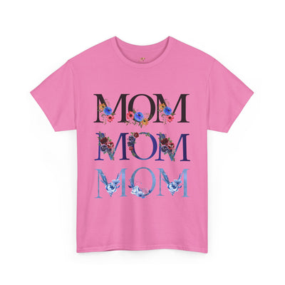 Cute Mom Tee, Personalized Mother Shirt, Family Gift, Mom Life Top, Mother's Day Present, Mommy Birthday Shirt - NOTALIFY