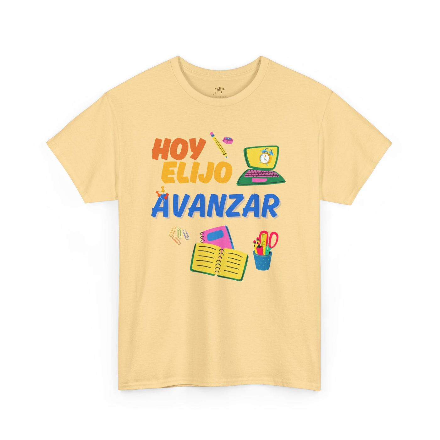 Hoy Elijo Avanzar Spanish Motivational T-Shirt | Back to School Teacher Tee | Growth Mindset Shirt | Spanish Student Gift | Unisex Tee