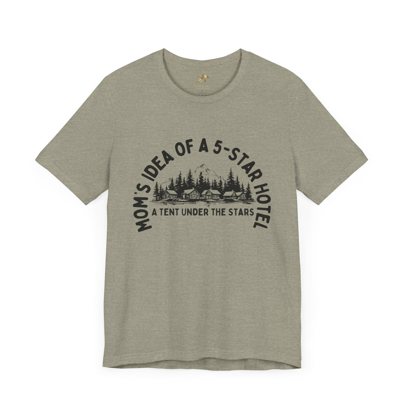 Nature Lover Unisex Tee, Mom's 5-Star Hotel Camping Shirt, Adventure Apparel, Family Camping Gear, Fun Outdoor Gift, Comfortable Shirts, MOM - NOTALIFY