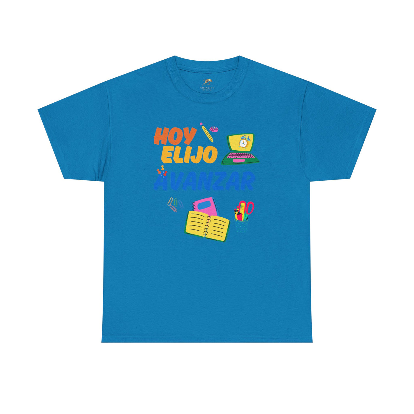 Hoy Elijo Avanzar Spanish Motivational T-Shirt | Back to School Teacher Tee | Growth Mindset Shirt | Spanish Student Gift | Unisex Tee