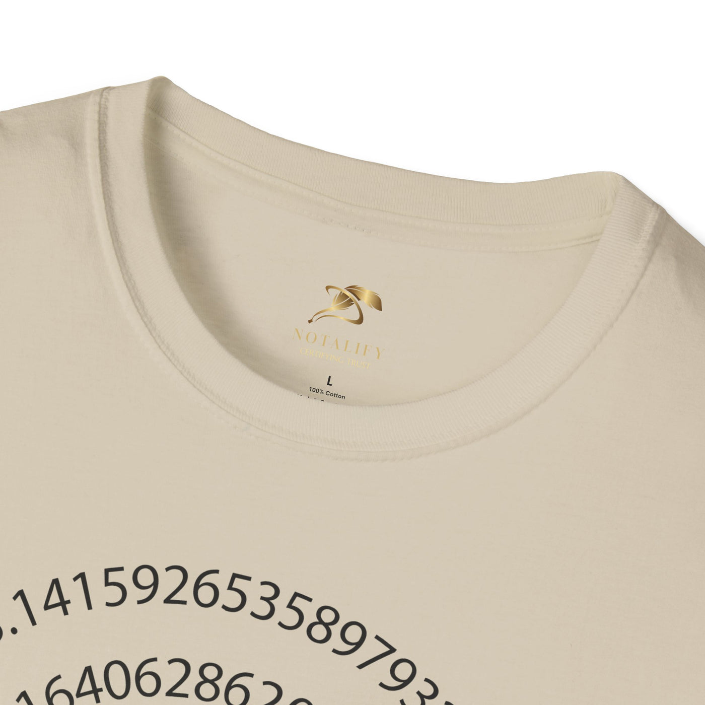 Pi Day Unisex Softstyle T-Shirt, Math Geek Gift, Irrationally Awesome Tee, March 14 Celebration Shirt, Mathematics Lover Top - NOTALIFY
