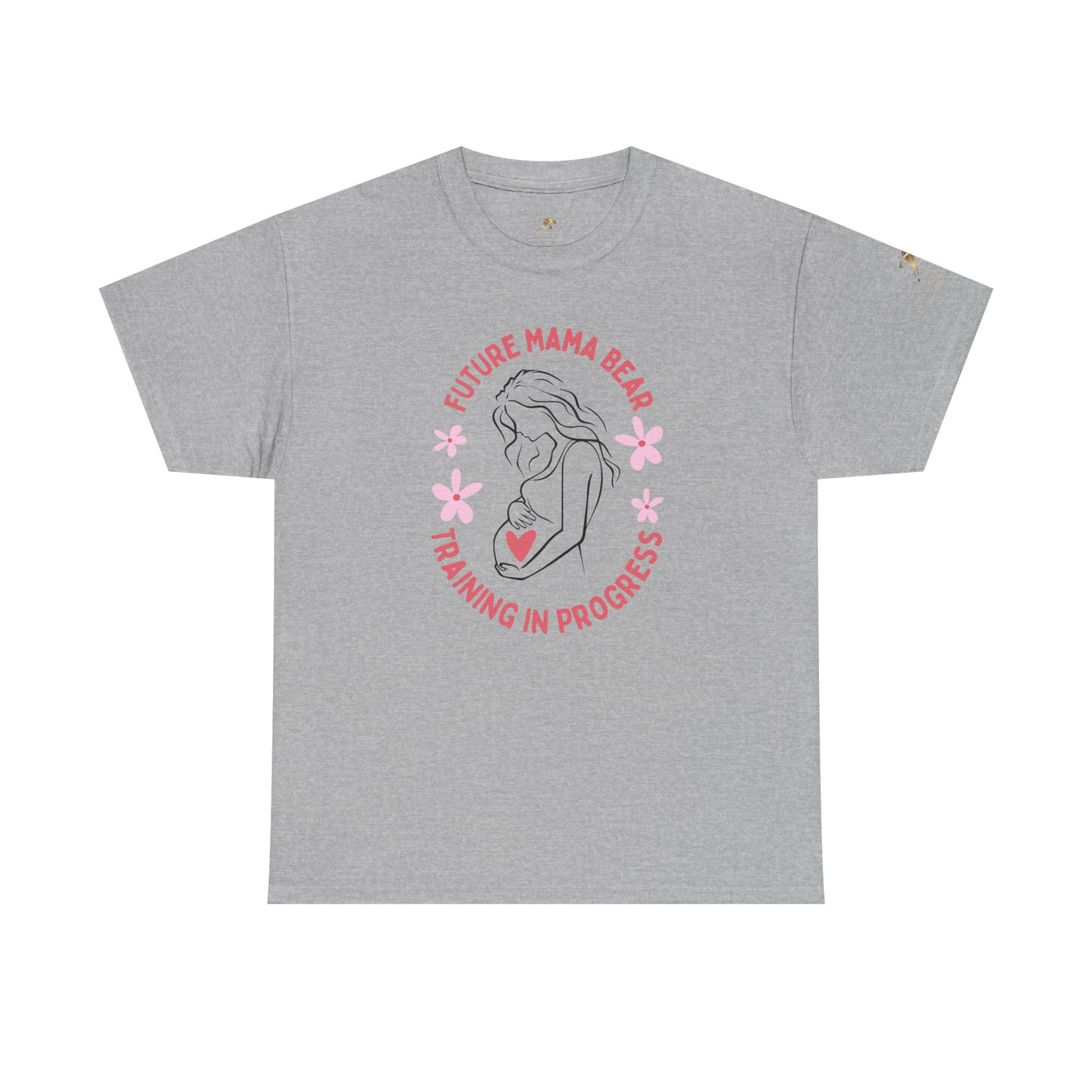 Maternity T-Shirt, Future Mama Bear, Training in Progress, Pregnancy A
