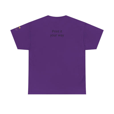 Colorful Unisex Heavy Cotton Tee with Joyful Message, Fun T-Shirt, Casual Wear, Gift for Friends, Summer Vibes, Festival Apparel - NOTALIFY