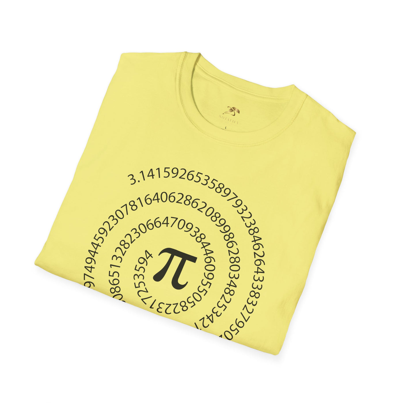 Pi Day Unisex Softstyle T-Shirt, Math Geek Gift, Irrationally Awesome Tee, March 14 Celebration Shirt, Mathematics Lover Top - NOTALIFY