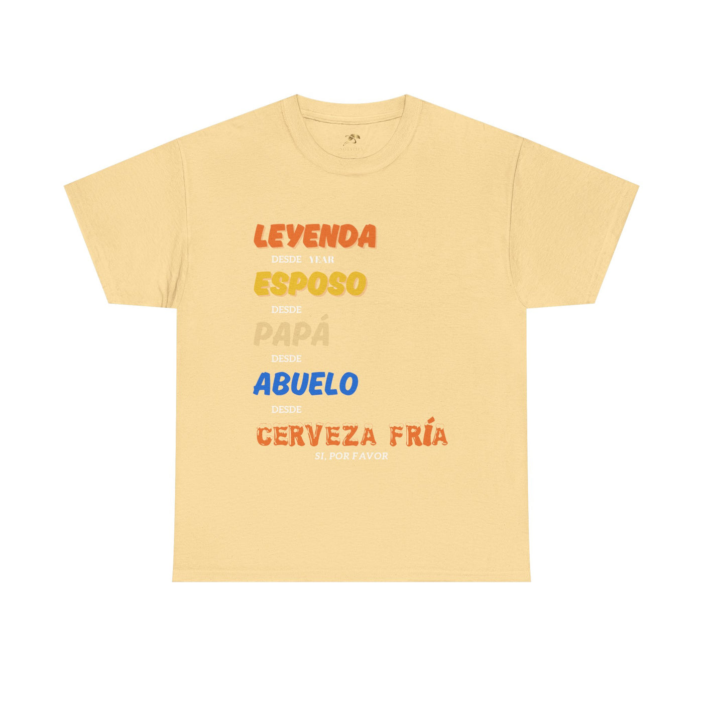 Funny Grandpa Beer Shirt | Leyenda Desde Esposo Papá Abuelo Tee | Spanish Dad Gift | Fathers Day Latino Humor T-Shirt for Men | Gift for Dad