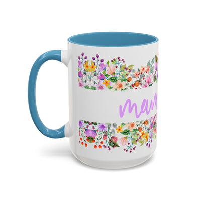 Mug, Floral Garden Beautiful Cute Mama Love Coffee Cup
