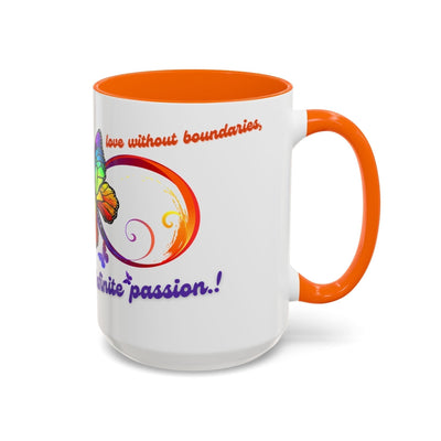 Show your drive with our "Live with Infinite Passion" tee and mug—idea