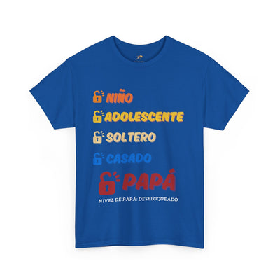 Spanish Dad Level Unlocked Tee for Men
