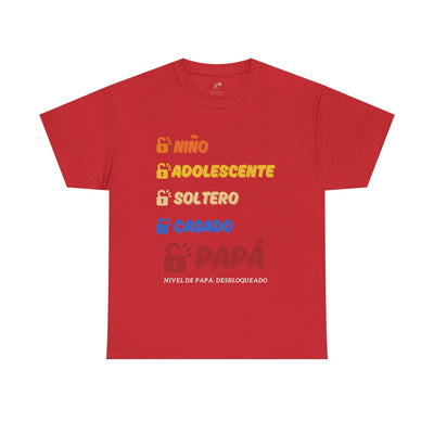 Spanish Dad Level Unlocked Tee for Men
