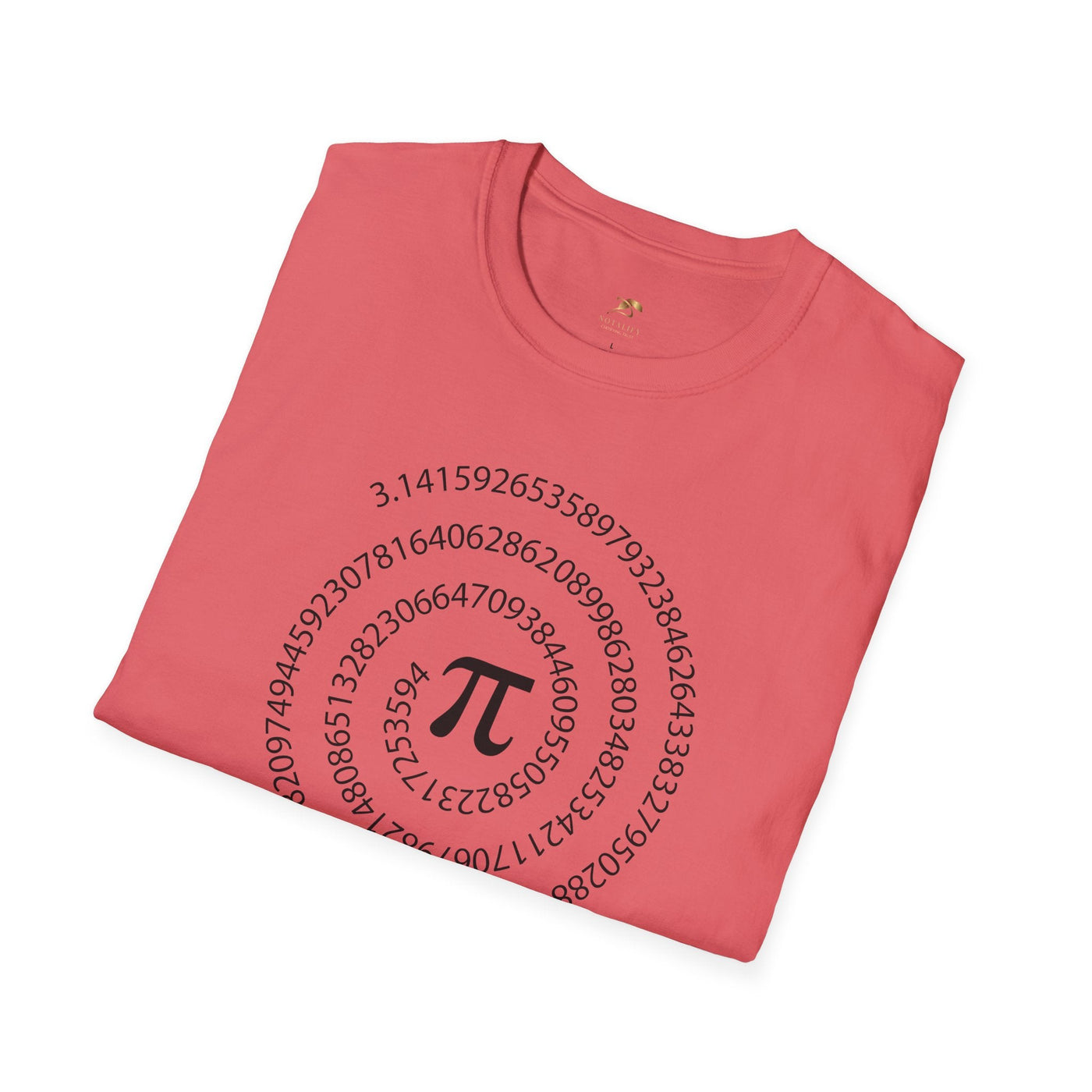 Pi Day Unisex Softstyle T-Shirt, Math Geek Gift, Irrationally Awesome 