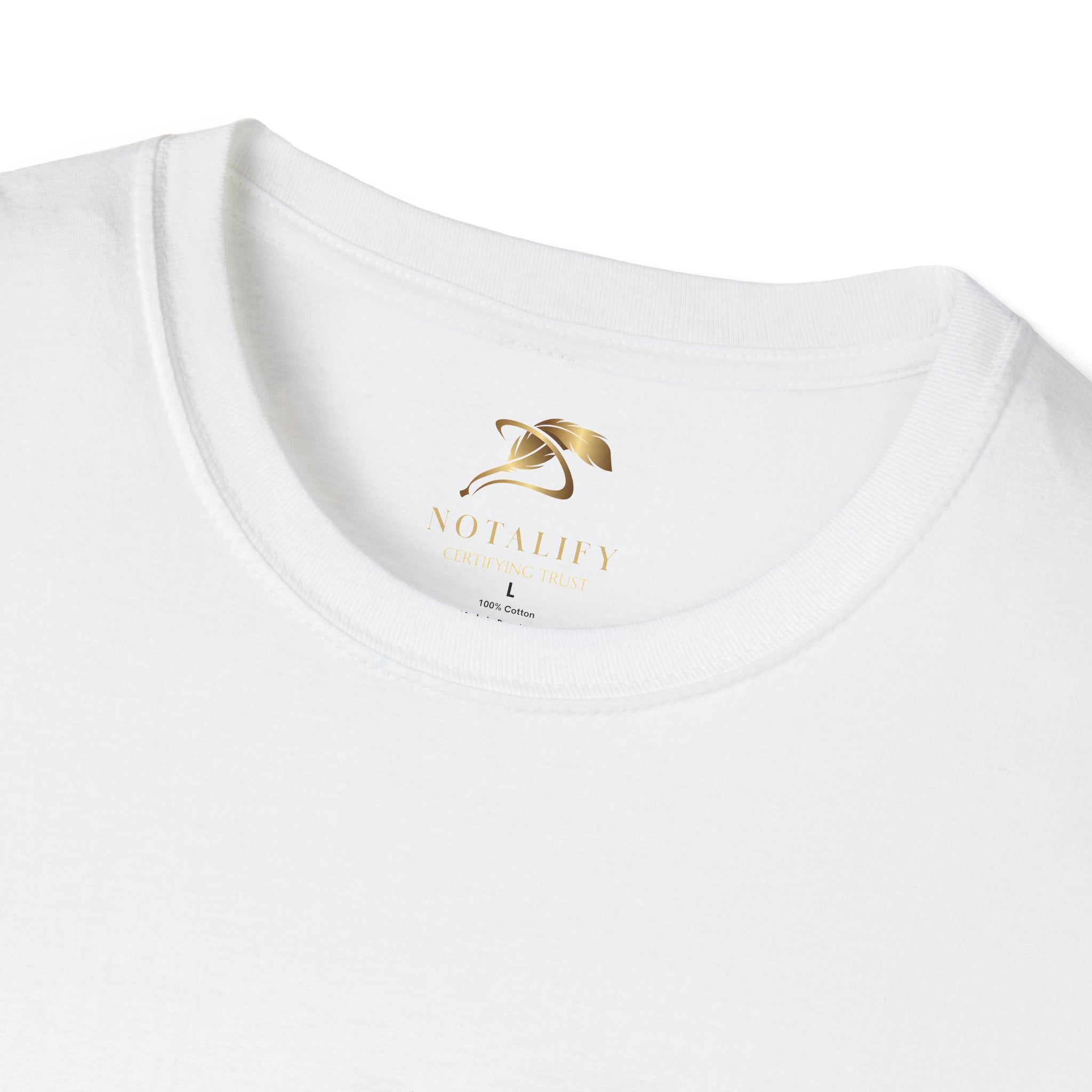Youth Day Unisex Softstyle T-Shirt made of 100% ring-spun cotton with classic fit and crew neckline in white color