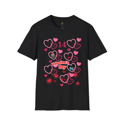 Valentines Week Love Unisex T-Shirt - Kiss Day Proposal Promise Hug Teddy Chocolate Tee Gift for Him - NOTALIFY