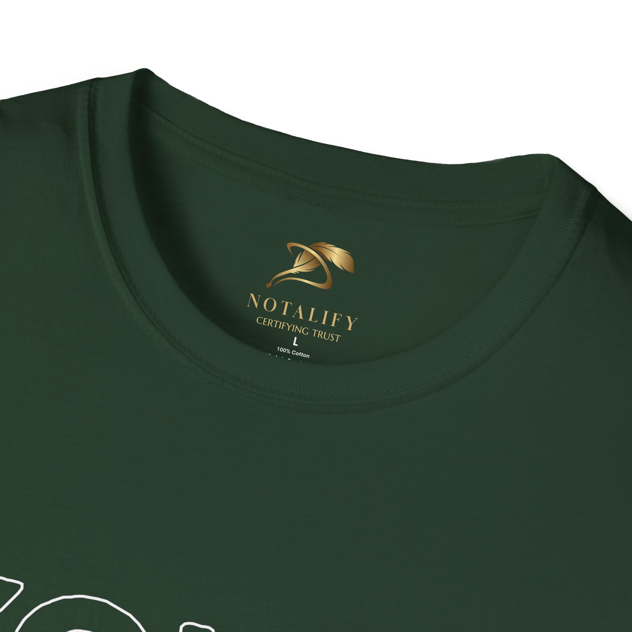Youth Day Unisex Softstyle T-Shirt with crew neckline in dark green, made from 100% ring-spun cotton, perfect for International Youth Day celebrations, gender neutral design.