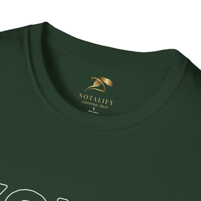 Youth Day Unisex Softstyle T-Shirt with crew neckline in dark green, made from 100% ring-spun cotton, perfect for International Youth Day celebrations, gender neutral design.