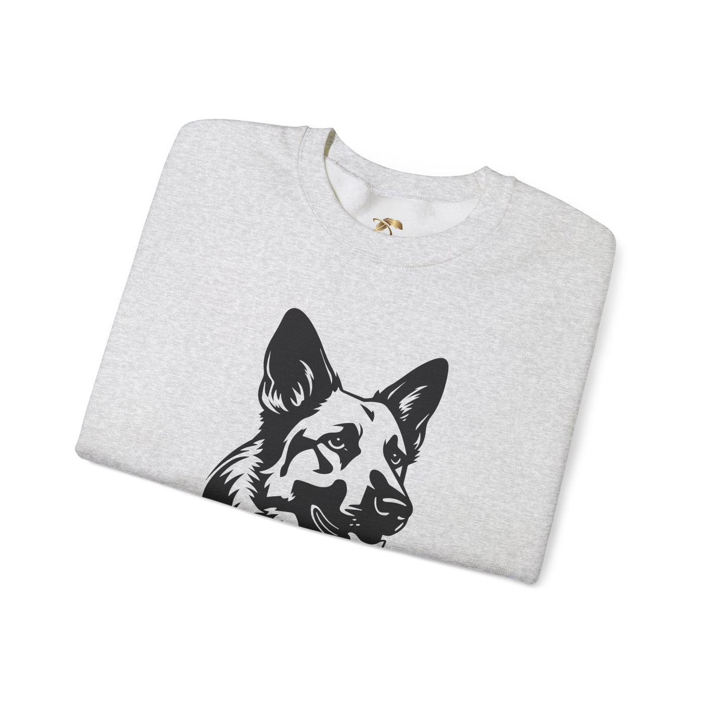 German Shepherd Lover Sweatshirt, Pet's Name Personalized, German Shepherd Dog Owner Apparel, Custom Dog Paw Print Jumper, Comfy Crewneck - NOTALIFY