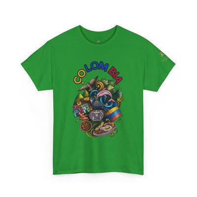 Colorful Unisex Heavy Cotton Tee with Joyful Message, Fun T-Shirt, Casual Wear, Gift for Friends, Summer Vibes, Festival Apparel - NOTALIFY