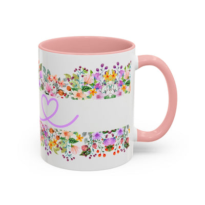 Mug, Floral Garden Beautiful Cute Mama Love Coffee Cup