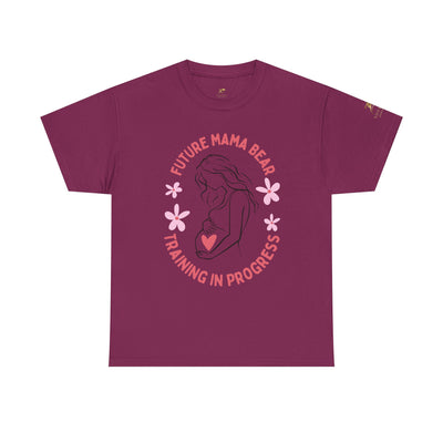 Maternity T-Shirt, Future Mama Bear, Training in Progress, Pregnancy Announcement Shirt, Baby Shower Gift, Gender Reveal Top, Mother's Day - NOTALIFY