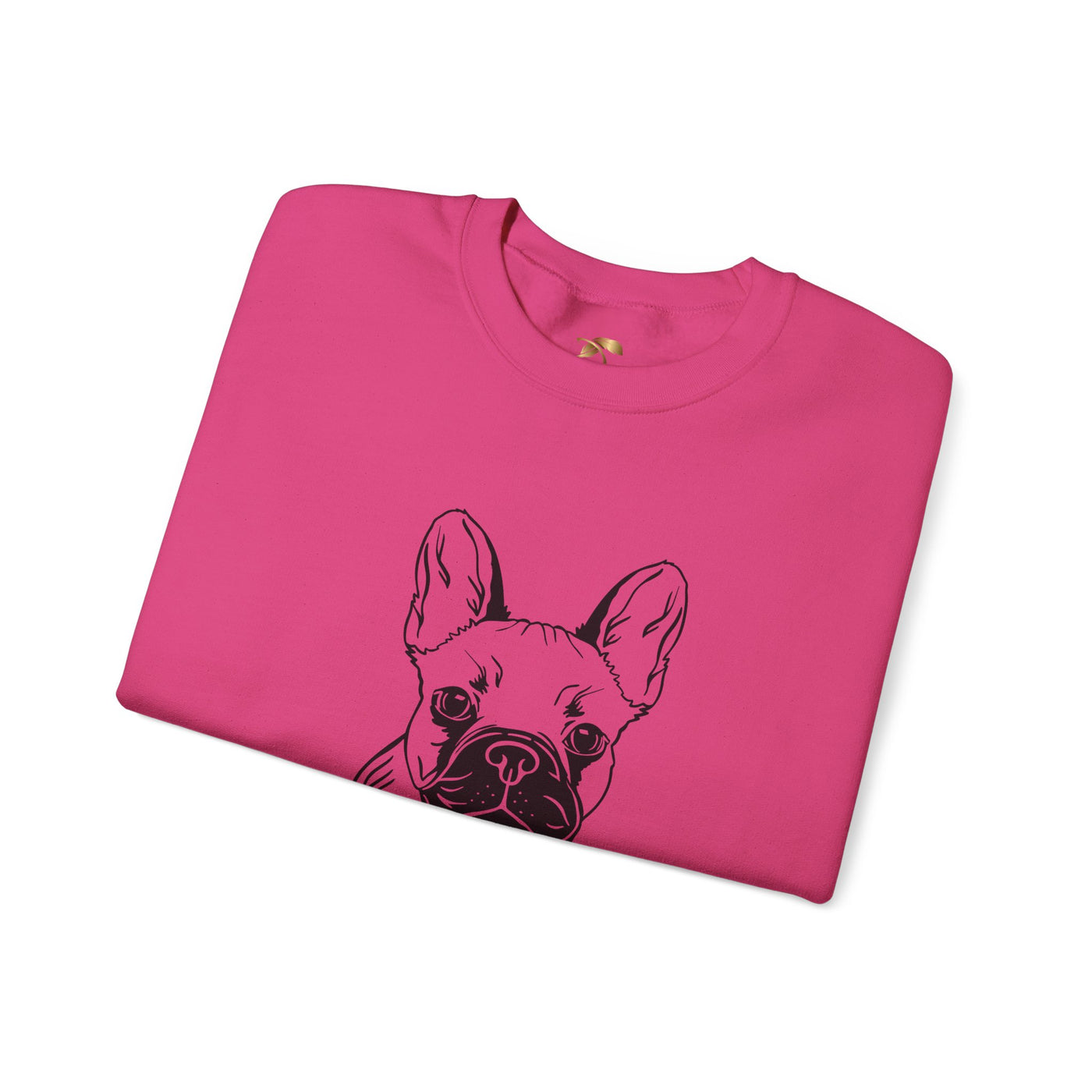 Frenchie Dog Lover Sweatshirt, Pet's Name Personalized Gift Idea, Frenchie Dog Owner Apparel, Custom Dog Paw Print Jumper, Comfy Crewneck